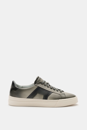 Santoni  - Herren - Sneaker 'Double Buckle' salbei