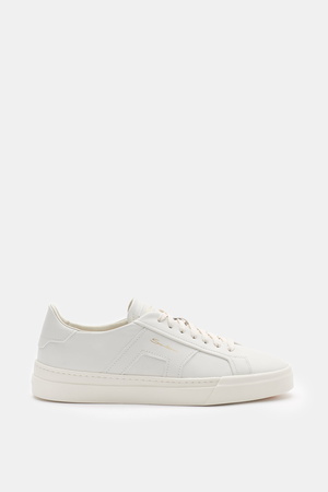 Santoni  - Herren - Sneaker 'Double Buckle' weiß