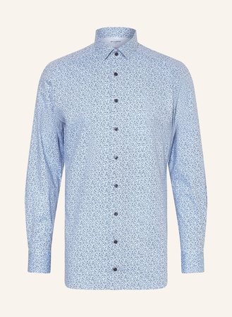 Olymp Jerseyhemd No. Six 24/Seven Modern Fit blau