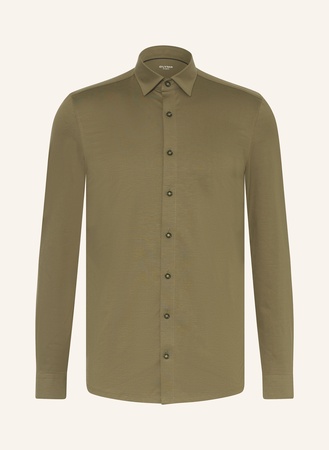 Olymp Jerseyhemd No. Six 24/Seven Super Slim gruen