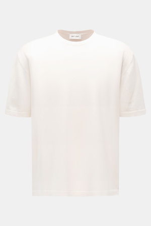 Soft Goat  - Herren - Kurzarmpullover creme