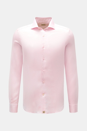 Sonrisa  - Herren - Casual Hemd Haifisch-Kragen rosé
