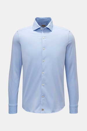 Sonrisa  - Herren - Jersey-Hemd Haifisch-Kragen hellblau