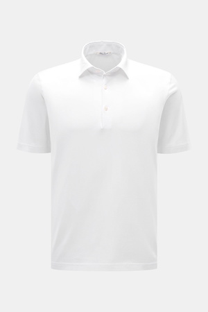 Stefan Brandt - Herren - Jersey-Poloshirt 'Luca' weiß