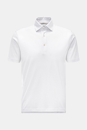 Stefan Brandt - Herren - Jersey-Poloshirt 'Luis' weiß