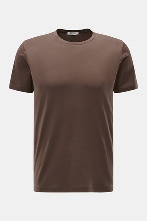 Stefan Brandt - Herren - Rundhals-T-Shirt 'Enno' graubraun