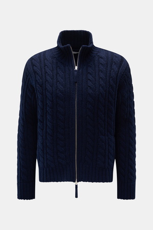 Stephan Boya  - Herren - Cashmere Strickjacke 'Blake' navy