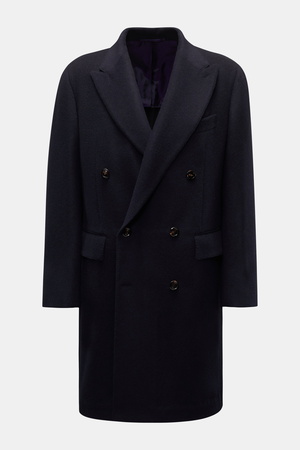 Stile Latino  - Herren - Cashmere Mantel 'Eros' navy