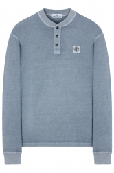 Stone Island Herren Sweatshirt Blau grau
