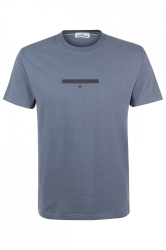 Stone Island Herren T-Shirt mit Print Grau grau