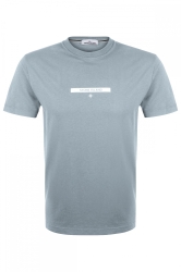 Stone Island Herren T-Shirt mit Print Hellgrau grau