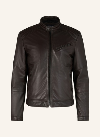 Strellson  Biker-Lederjacke Wells braun