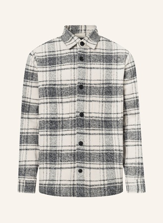 Strellson  Flanell-Overshirt Nalon grau