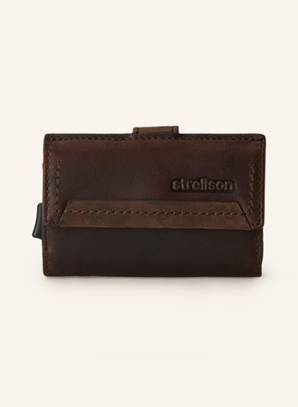 Strellson  Geldbörse Camden C-Three E-Cage braun