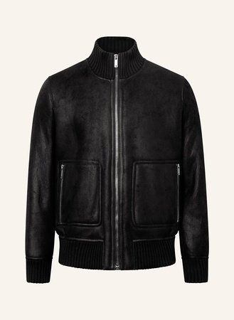 Strellson  Lederjacke Surry schwarz