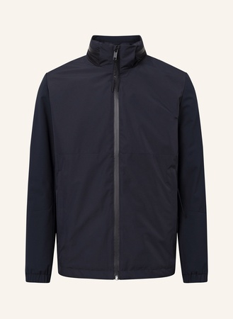 Strellson  Steppjacke Im Materialmix blau