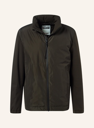 Strellson  Steppjacke Im Materialmix gruen