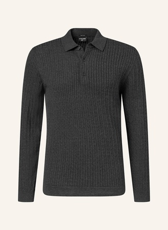 Strellson  Strick-Poloshirt Kito grau