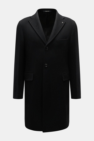 Tagliatore  - Herren - Cashmere Mantel schwarz