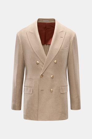 Brunello Cucinelli  - Herren - Sakko beige/hellbraun/taupe kariert