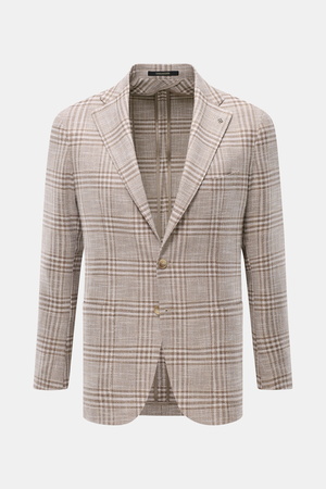 Tagliatore  - Herren - Sakko 'Monte Carlo' beige/taupe kariert