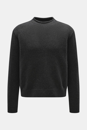 The Row - Herren - Cashmere Rundhalspullover 'Markhim' dunkelgrau meliert