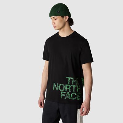 TheNorthFace The North Face Blown Up Logo T-shirt Für Herren Tnf Black grau