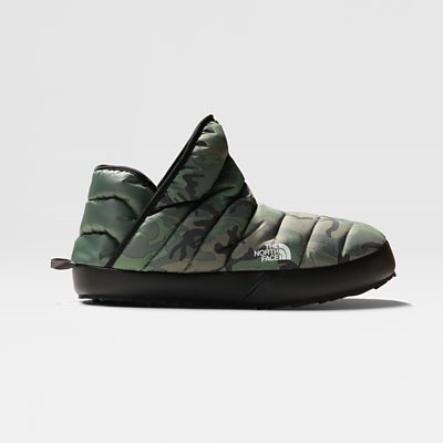 TheNorthFace The North Face Damen Thermoball&amp;#8482; Traction Winter-booties Für Herren Thyme Brushwood Camo Print-tnf Black grau