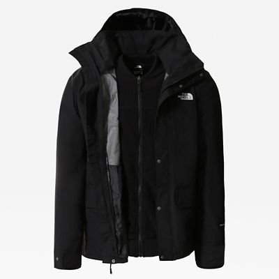 TheNorthFace The North Face Herren Pinecroft Triclimate Jacke Tnf Black-tnf Black weiss