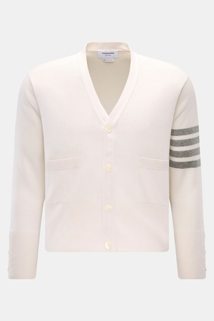 Thom Browne  - Herren - Cashmere Cardigan offwhite