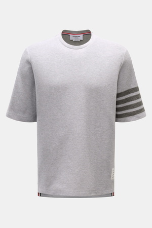 Thom Browne  - Herren - Rundhals-T-Shirt grau meliert