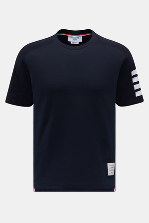 Thom Browne  - Herren - Rundhals-T-Shirt navy