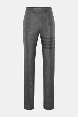 Thom Browne  - Herren - Wollhose dunkelgrau meliert