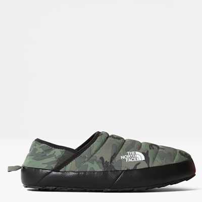 TheNorthFace The North Face Herren Thermoball&amp;#8482; V Traction Pantoletten Thyme Brushwood Camo Print/thyme Größe 39 Herren grau