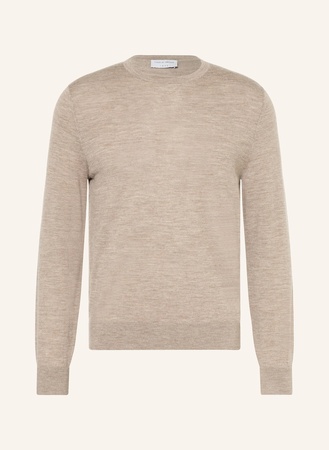 Tiger of Sweden  Pullover Connor Aus Merinowolle beige