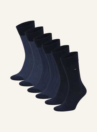 Tommy Hilfiger  6er-Pack Socken Mit Geschenkbox blau