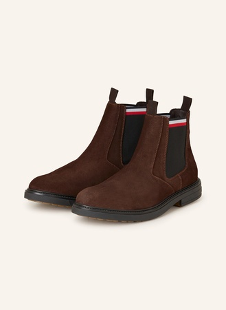 Tommy Hilfiger  Chelsea-Boots braun
