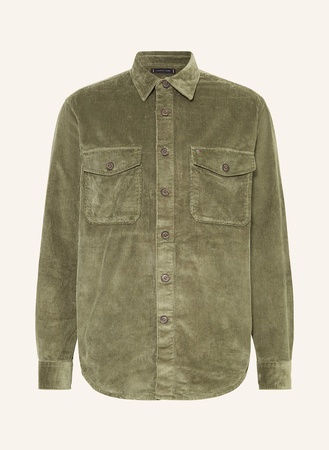 Tommy Hilfiger  Cord-Overshirt gruen