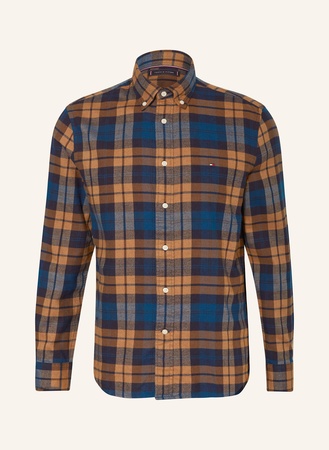 Tommy Hilfiger  Flanellhemd Regular Fit gruen