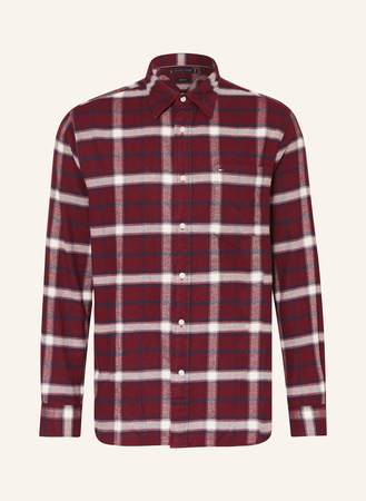 Tommy Hilfiger  Flanellhemd Regular Fit rot