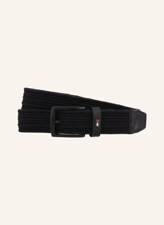 Tommy Hilfiger  Flechtgürtel Denton schwarz