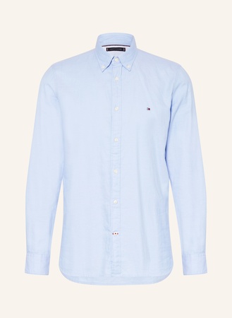 Tommy Hilfiger  Hemd Flex Slim Fit blau