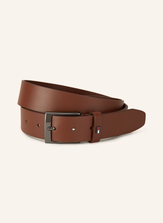 Tommy Hilfiger  Ledergürtel Adan braun