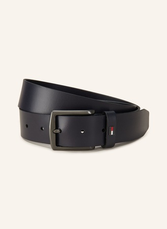 Tommy Hilfiger  Ledergürtel Denton blau