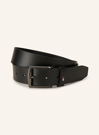Tommy Hilfiger  Ledergürtel Denton schwarz