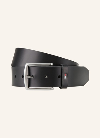Tommy Hilfiger  Ledergürtel New Denton 4.0 schwarz