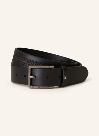 Tommy Hilfiger  Ledergürtel Oliver schwarz