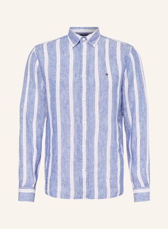 Tommy Hilfiger  Leinenhemd Regular Fit blau
