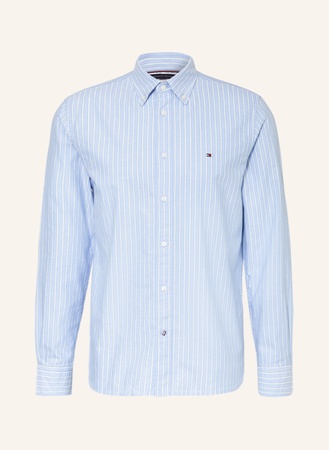 Tommy Hilfiger  Oxford-Hemd Candy Regular Fit blau beige