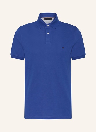 Tommy Hilfiger  Piqué-Poloshirt Regular Fit blau